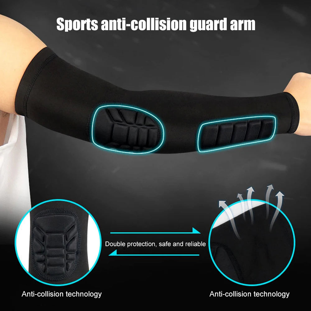 Arm Sleeves for Youth and Adults - Basketball Shooter Sleeves with Elbow and Forearm Protection for Football, Basketball, Volleyball, and Soccer